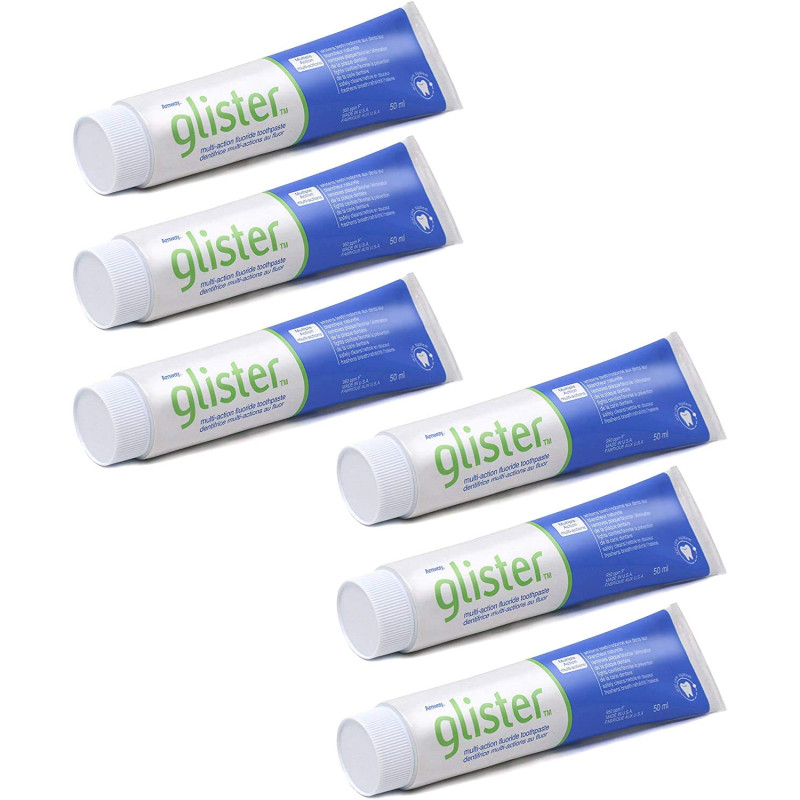 Amway Glister Toothpaste (lot of 6) / 2.3 Oz each