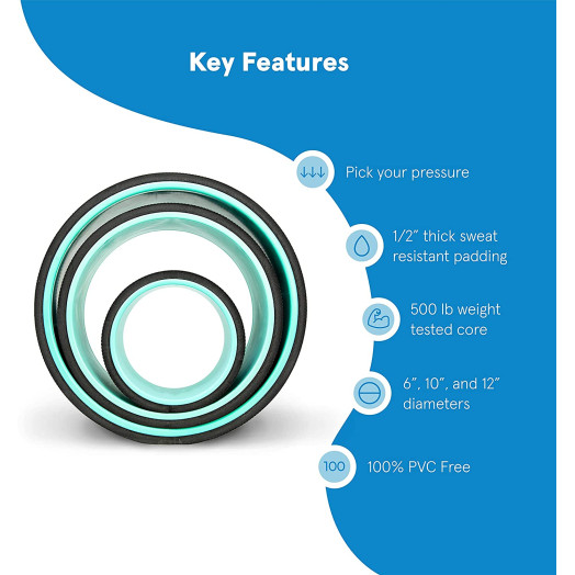 Plexus Chirp Wheel for Back Pain, Stretches and Strengthens Core Muscles, Relieves Strain to Muscles and Ligaments, Helps Prevent Herniated/Bulging Discs, Arthritis, and Osteoporosis Plexus Chirp Wheel for Back Pain, Stretches and Strengthens Core Muscles, Relieves Strain to Muscles and Ligaments, Helps Prevent Herniated/Bulging Discs, Arthritis, and Osteoporosis