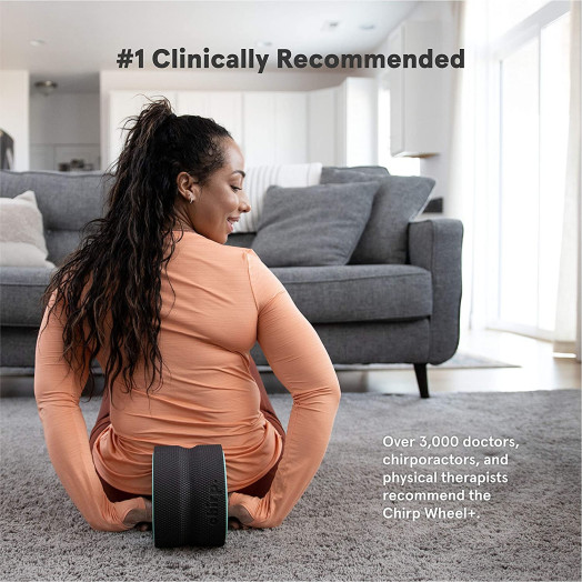 Plexus Chirp Wheel for Back Pain, Stretches and Strengthens Core Muscles, Relieves Strain to Muscles and Ligaments, Helps Prevent Herniated/Bulging Discs, Arthritis, and Osteoporosis Plexus Chirp Wheel for Back Pain, Stretches and Strengthens Core Muscles, Relieves Strain to Muscles and Ligaments, Helps Prevent Herniated/Bulging Discs, Arthritis, and Osteoporosis