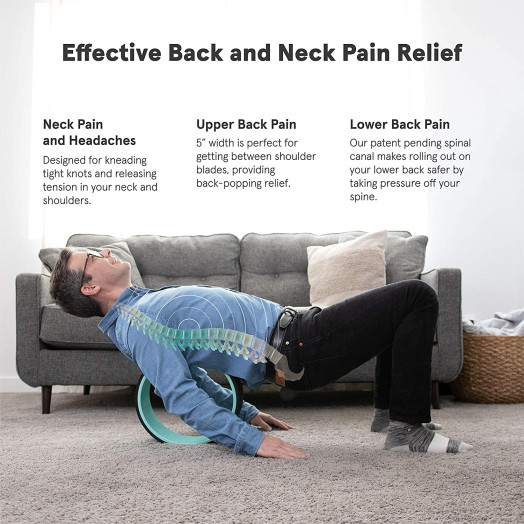 Plexus Chirp Wheel for Back Pain, Stretches and Strengthens Core Muscles, Relieves Strain to Muscles and Ligaments, Helps Prevent Herniated/Bulging Discs, Arthritis, and Osteoporosis Plexus Chirp Wheel for Back Pain, Stretches and Strengthens Core Muscles, Relieves Strain to Muscles and Ligaments, Helps Prevent Herniated/Bulging Discs, Arthritis, and Osteoporosis