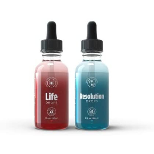 TLC IASO Diet Duo Resolution & Life Weight Loss Drops: 2 Oz - 60 ML (Resolution & Life Drops) TLC IASO Diet Duo Resolution & Life Weight Loss Drops: 2 Oz - 60 ML (Resolution & Life Drops)