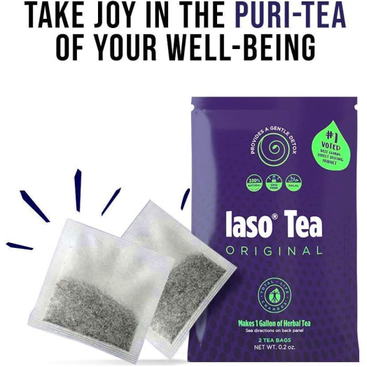 TLC Total Life Changes IASO Natural Herbal Detox Tea Bags - Single Pack (2 Tea Bags)Packaging May Vary Between Old & New in 2019 TLC Total Life Changes IASO Natural Herbal Detox Tea Bags - Single Pack (2 Tea Bags)Packaging May Vary Between Old & New in 2019