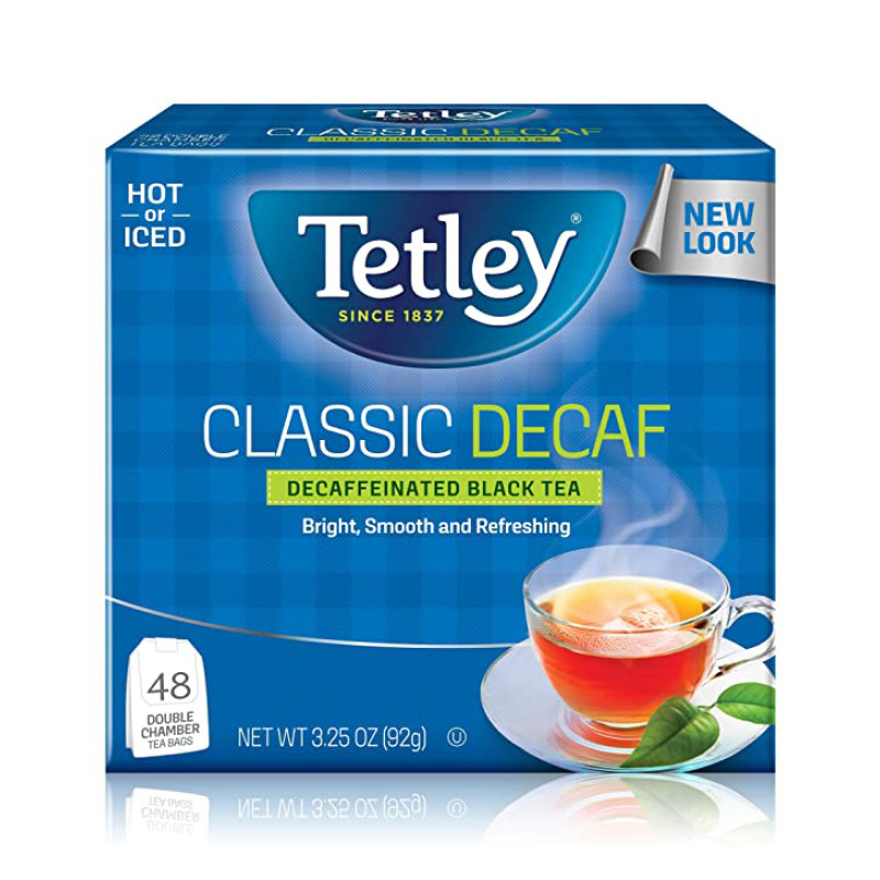 Tetley Decaffeinated Black Tea Bags Tetley Decaffeinated Black Tea Bags