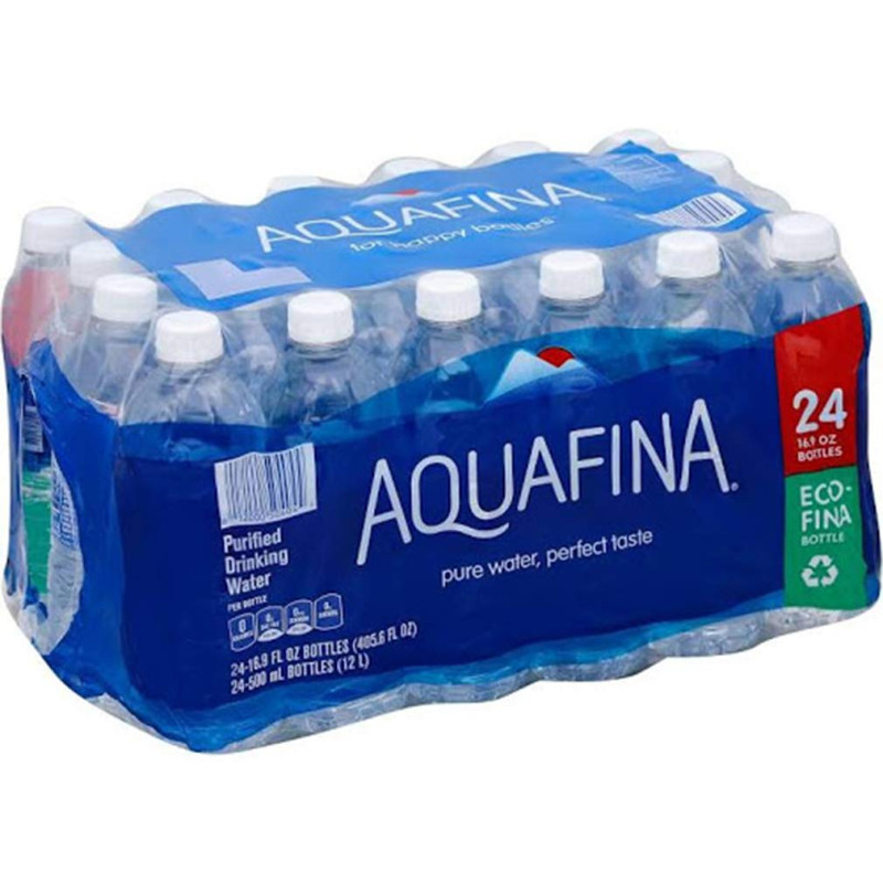 Aquafina Purified Drinking Water - 24 Pack Plastic Bottles Aquafina Purified Drinking Water - 24 Pack Plastic Bottles