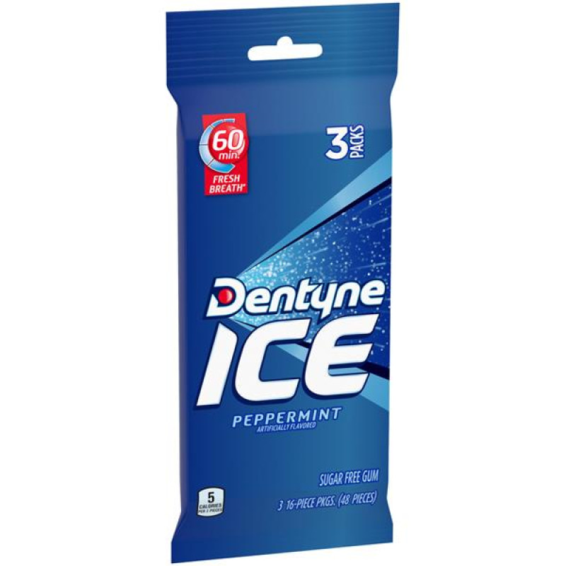 Dentyne Ice Ice Peppermint - 3 Pack Dentyne Ice Ice Peppermint - 3 Pack