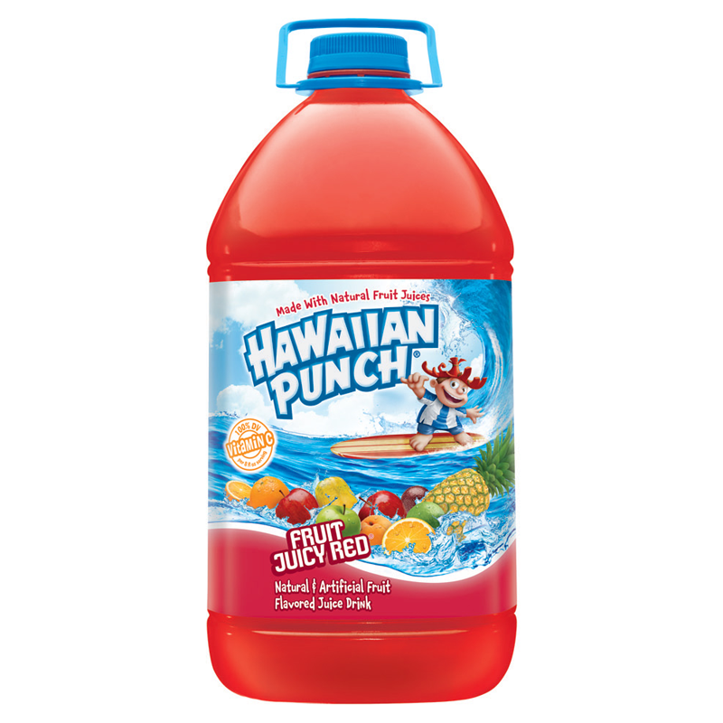 Hawaiian Punch Fruit Juicy Red - 1 Gallon Bottle