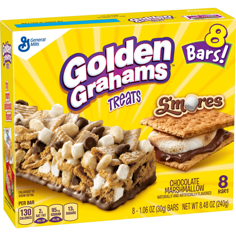 Golden Grahams Treet Bars - Chocolate Marshmallow Golden Grahams Treet Bars - Chocolate Marshmallow