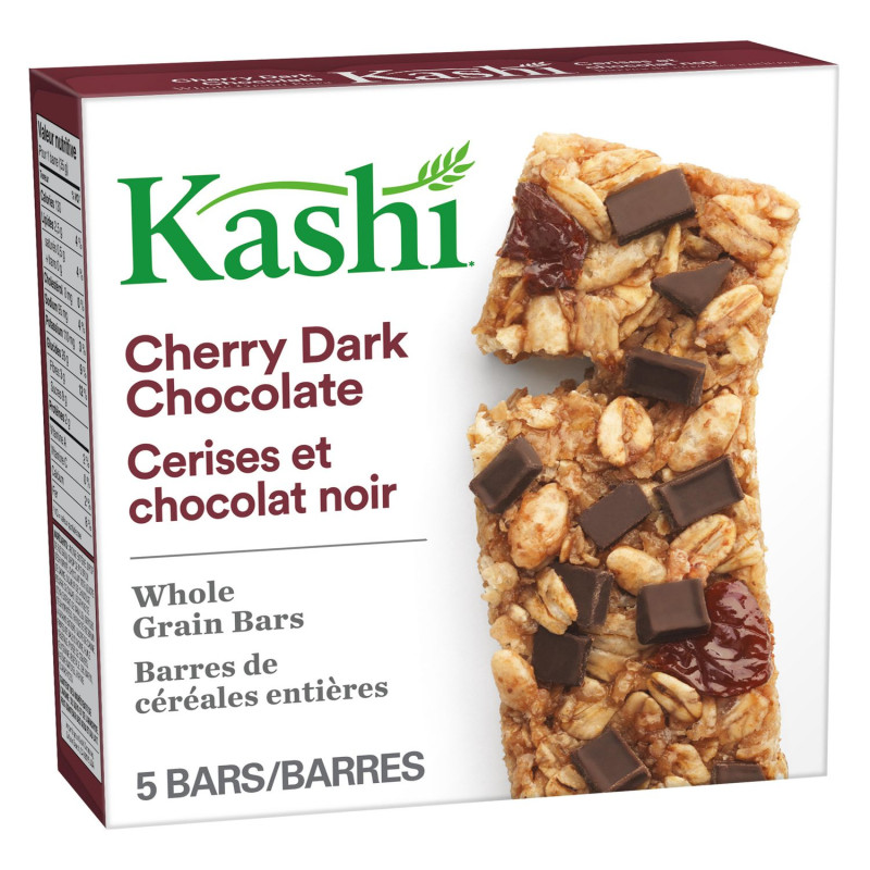 Kashi Granola Bars - Chewy Cherry Dark Chocolate Kashi Granola Bars - Chewy Cherry Dark Chocolate