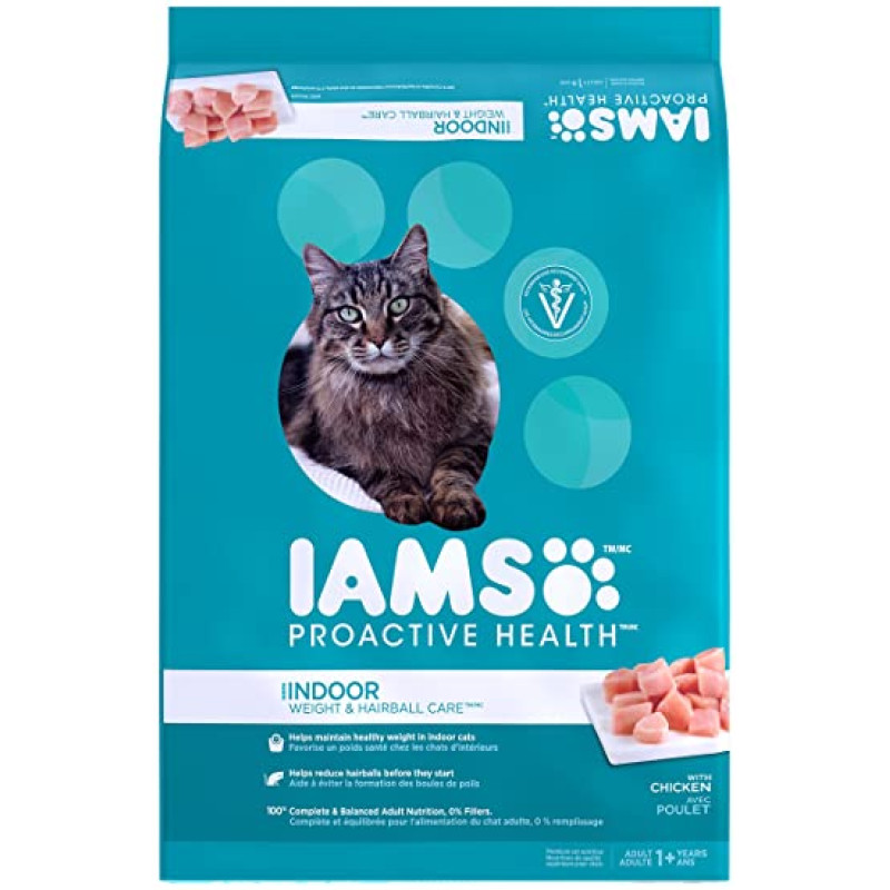 Iams Proactive Health Indoor Weight and Hairball Care Iams Proactive Health Indoor Weight and Hairball Care