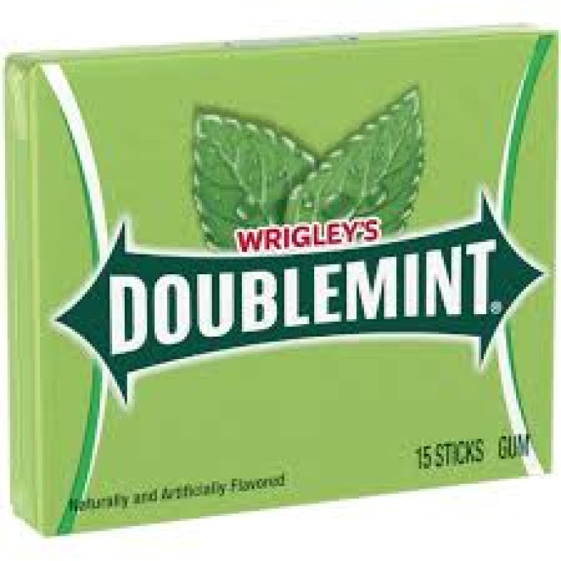 Doublemint Chewing Gum - Single Pack Doublemint Chewing Gum - Single Pack