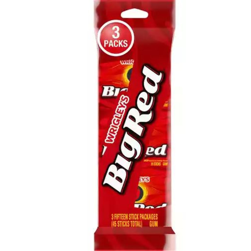 Big Red Cinnamon Gum - 15-Stick Pack Big Red Cinnamon Gum - 15-Stick Pack