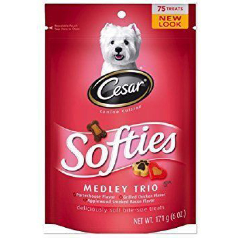 Cesar Soft Dog Treats - Medley Cesar Soft Dog Treats - Medley