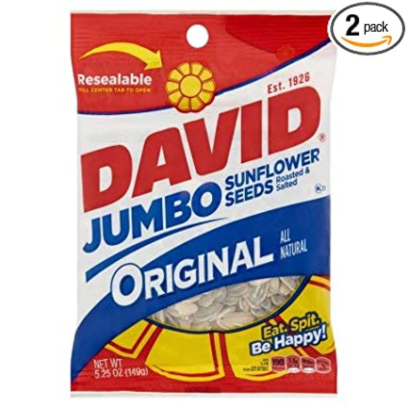 David Original Jumbo Sunflower Seeds David Original Jumbo Sunflower Seeds