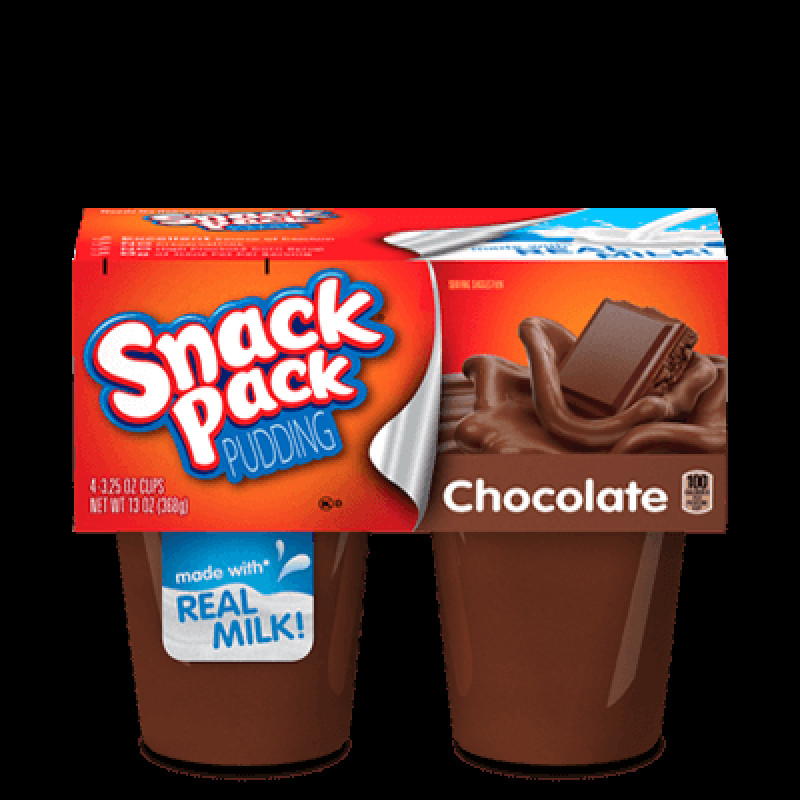 Snack Pack Pudding Chocolate Snack Pack Pudding Chocolate