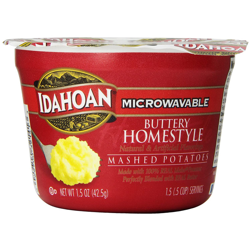 Idahoan Buttery Homestyle Mashed Potatoes Cup