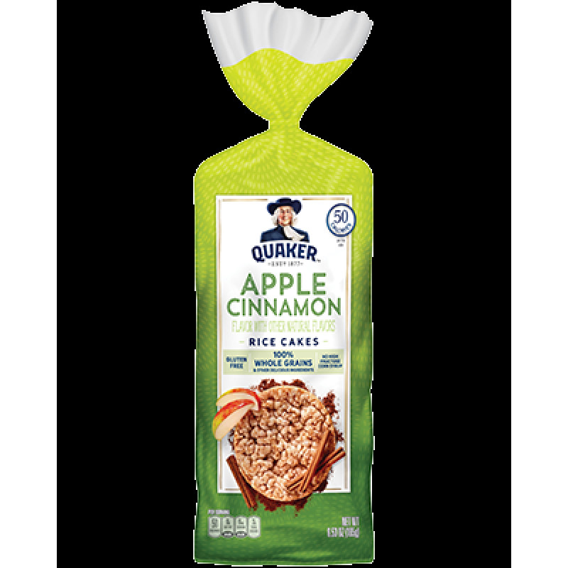 Quaker Rice Cake Apple Cinnamon Quaker Rice Cake Apple Cinnamon