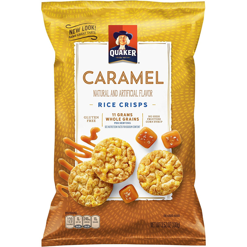 Quaker Popped Rice Snack Caramel Corn Quaker Popped Rice Snack Caramel Corn