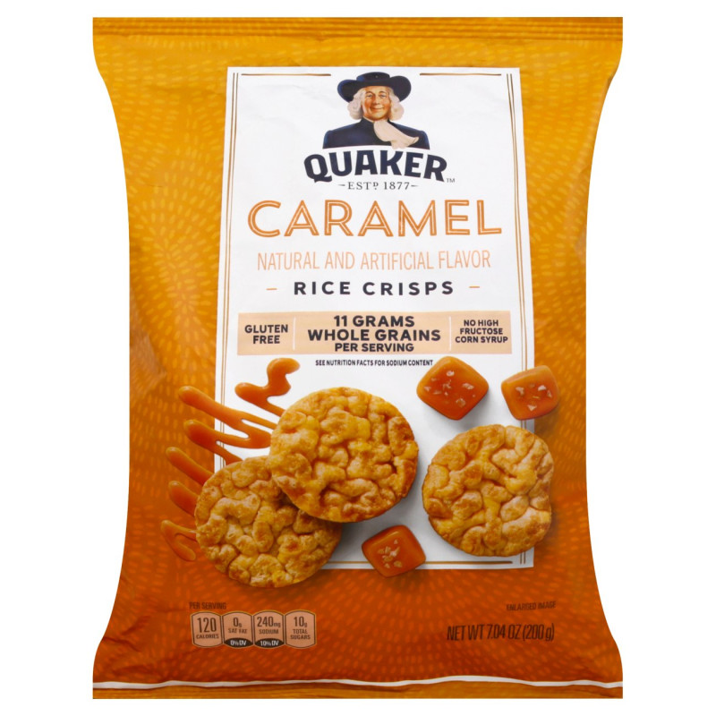 Quaker Popped Rice Snack Caramel Corn Quaker Popped Rice Snack Caramel Corn
