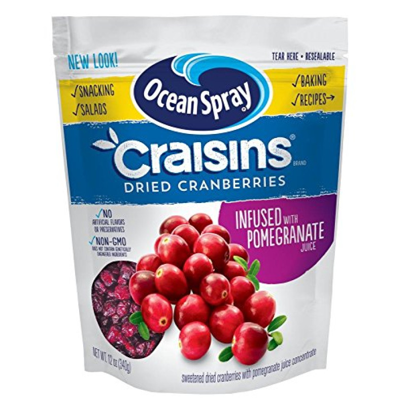 Ocean Spray Craisins - Pomegrante Juice Infused Ocean Spray Craisins - Pomegrante Juice Infused