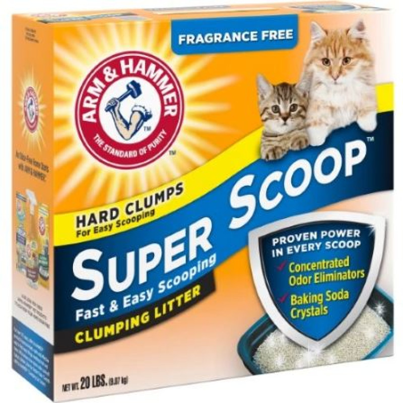Arm & Hammer Clumping Litter - Super Scoop Fragrance Free Arm & Hammer Clumping Litter - Super Scoop Fragrance Free