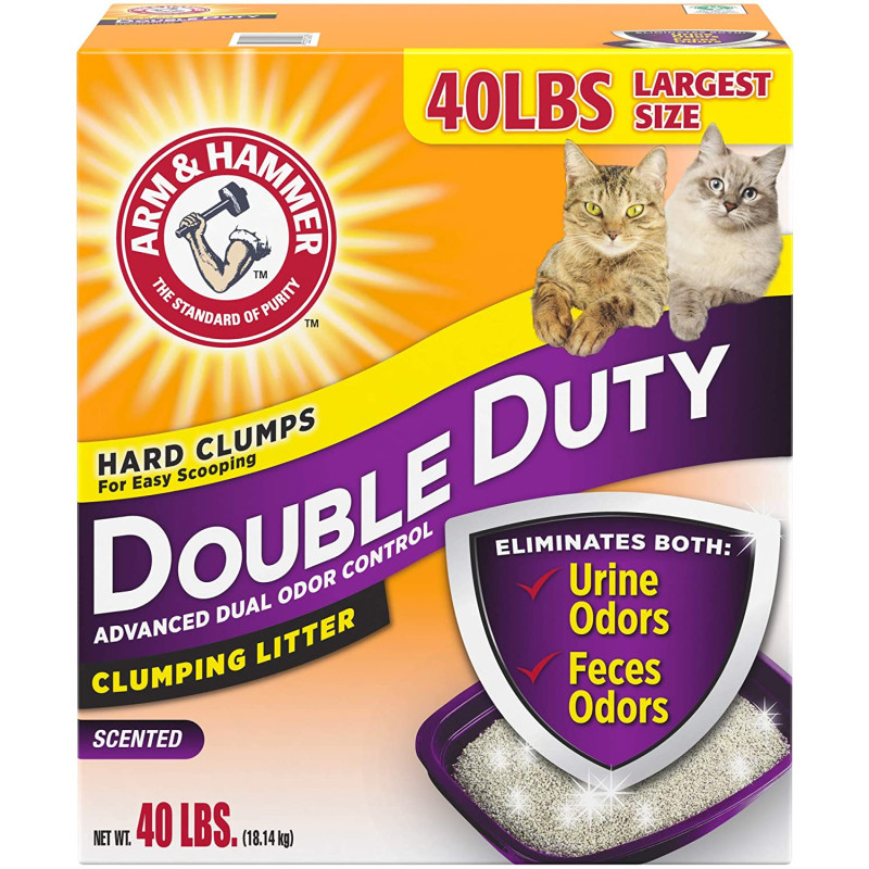 Arm & Hammer Double Duty Advanced Odor Control Clumping Litter Arm & Hammer Double Duty Advanced Odor Control Clumping Litter