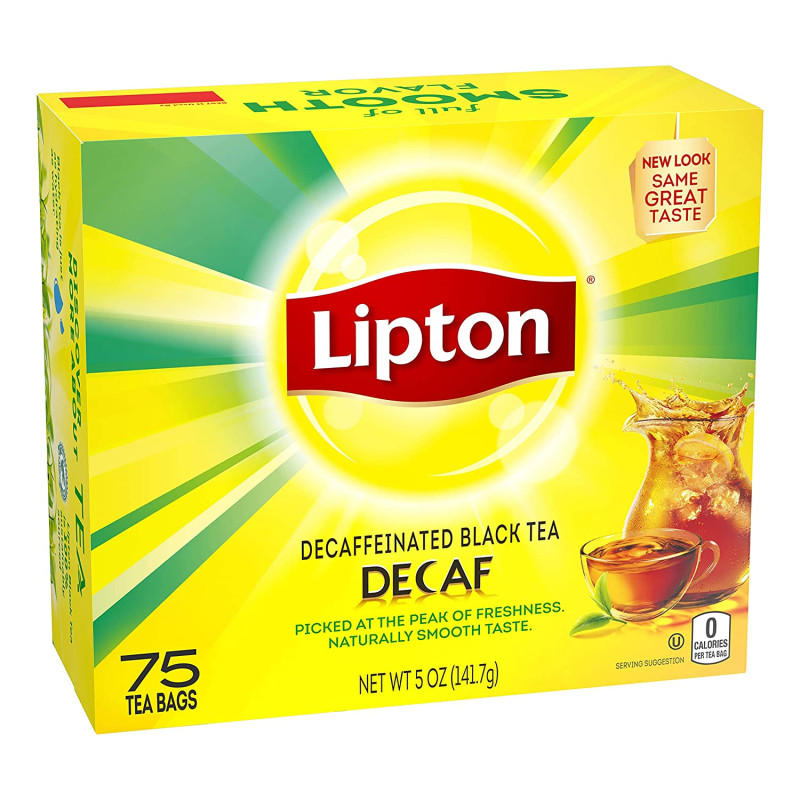 Lipton Black Tea Bags Decaffeinated Lipton Black Tea Bags Decaffeinated