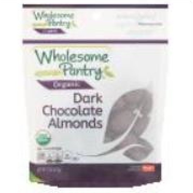 Wholesome Pantry Organic Dark Chocolate Almonds Wholesome Pantry Organic Dark Chocolate Almonds