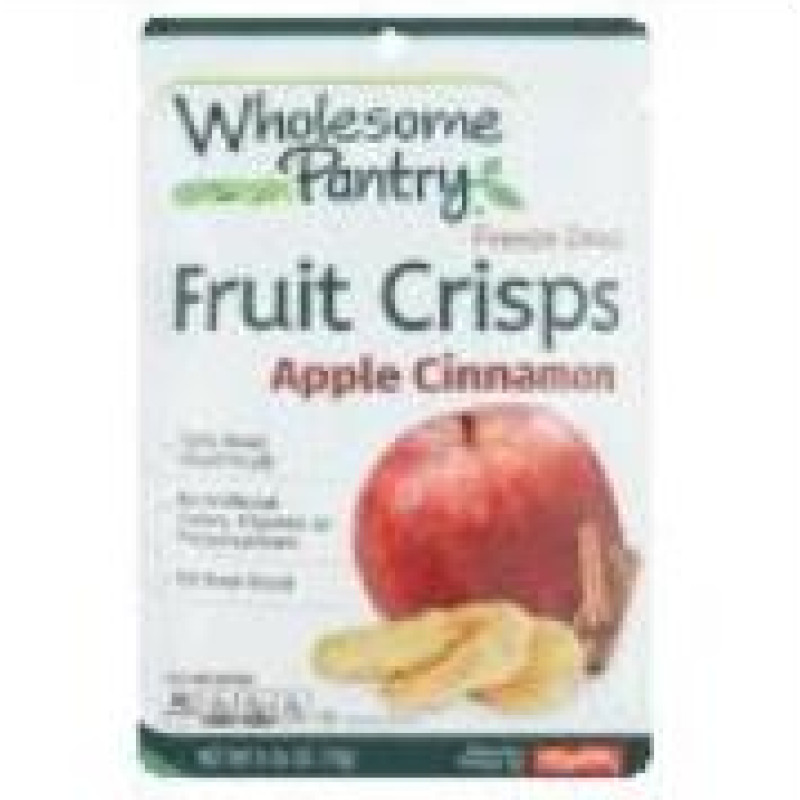 Wholesome Pantry Freeze Dried Apple Cinnamon Fruit Crisps Wholesome Pantry Freeze Dried Apple Cinnamon Fruit Crisps