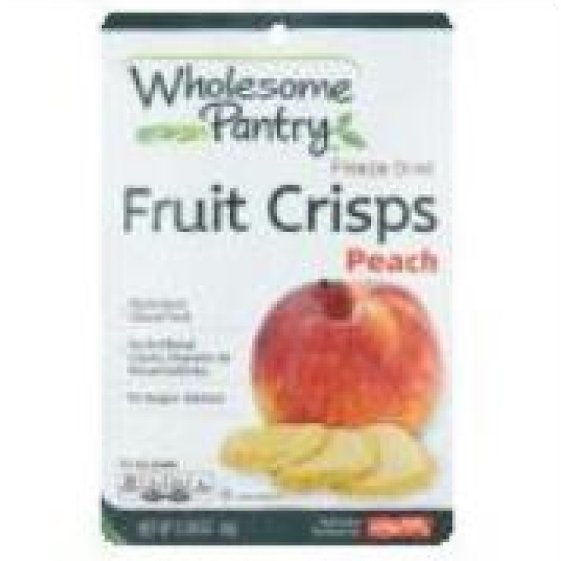 Wholesome Pantry Freeze Dried Peach Fruit Crisps Wholesome Pantry Freeze Dried Peach Fruit Crisps