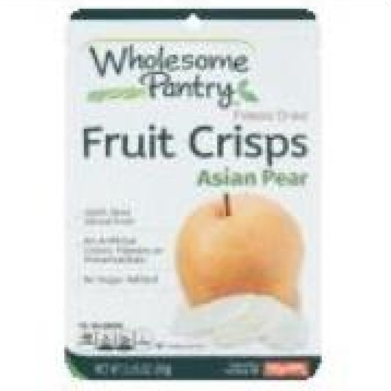 Wholesome Pantry Freeze Dried Asian Pear Fruit Crisps Wholesome Pantry Freeze Dried Asian Pear Fruit Crisps