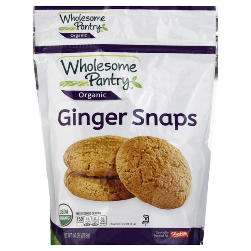 Wholesome Pantry Organic Ginger Snaps Cookies Wholesome Pantry Organic Ginger Snaps Cookies