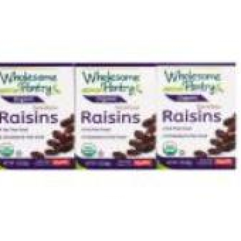Wholesome Pantry Organic Seedless Raisins, 6 ct Wholesome Pantry Organic Seedless Raisins, 6 ct
