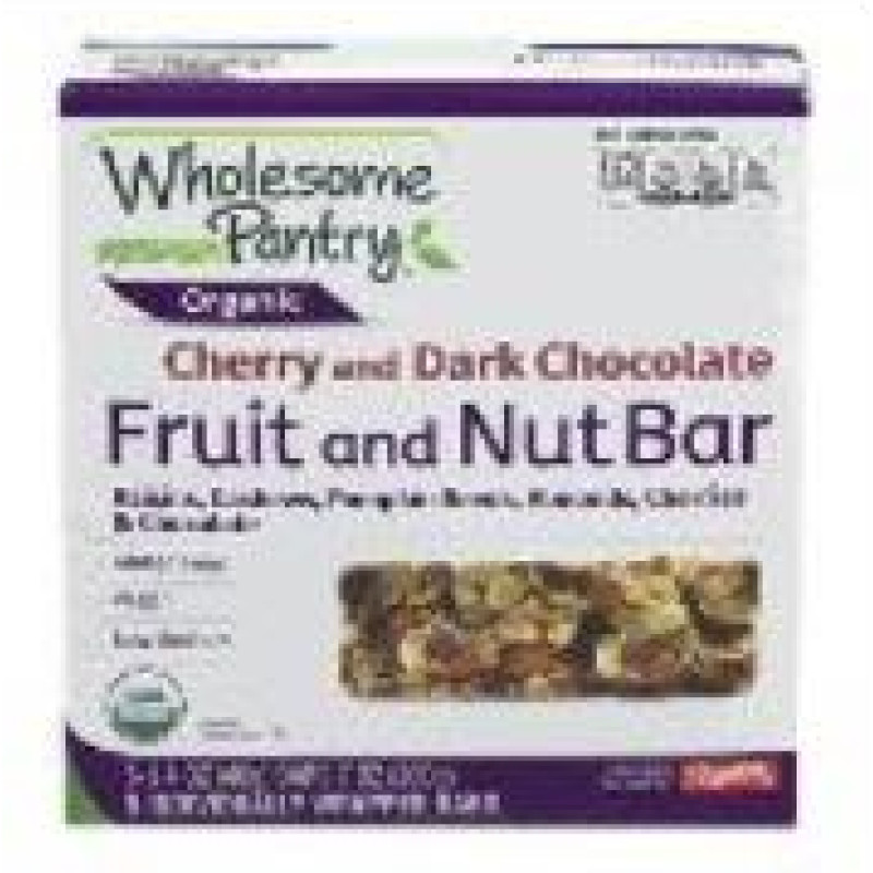 Wholesome Pantry Organic Cherry & Dark Chocolate Fruit & Nut Bar Wholesome Pantry Organic Cherry & Dark Chocolate Fruit & Nut Bar