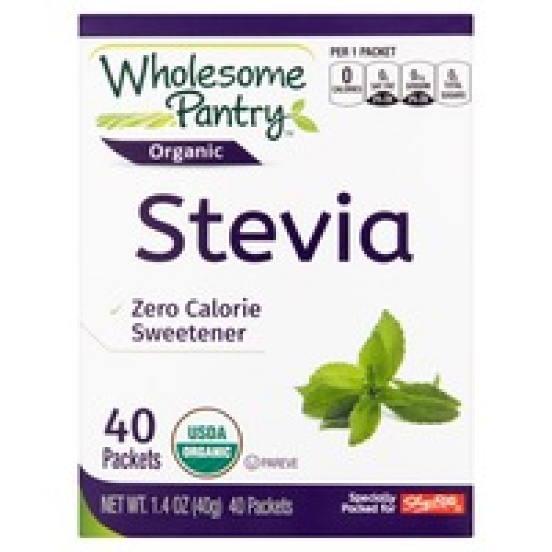 Wholesome Pantry Organic Stevia, 40 ct