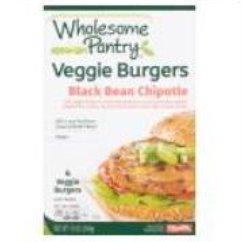 Wholesome Pantry Black Bean Chipotle Veggie Burgers