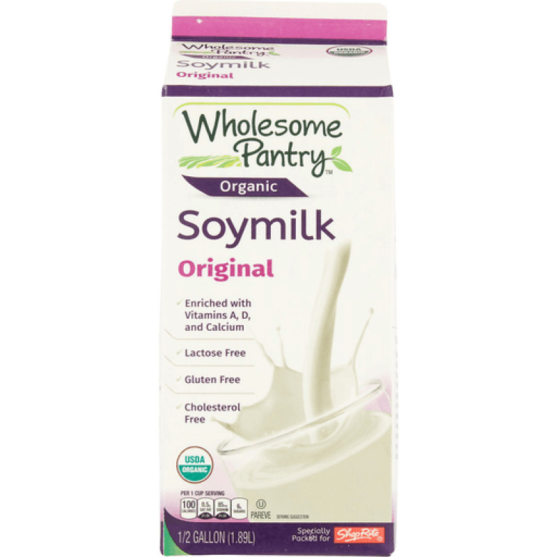 Wholesome Pantry Organic Original Soy Milk Wholesome Pantry Organic Original Soy Milk