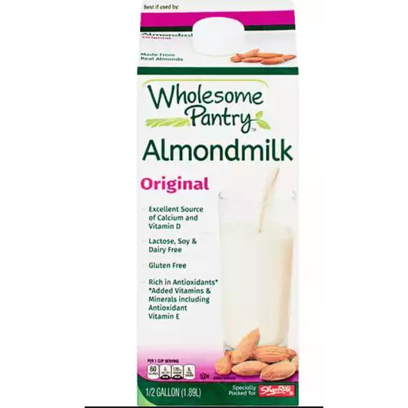 Wholesome Pantry Organic Original Almond Milk Wholesome Pantry Organic Original Almond Milk