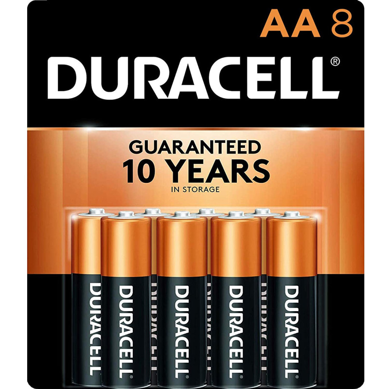 Duracell Batteries AA 8 Pack Duracell Batteries AA 8 Pack