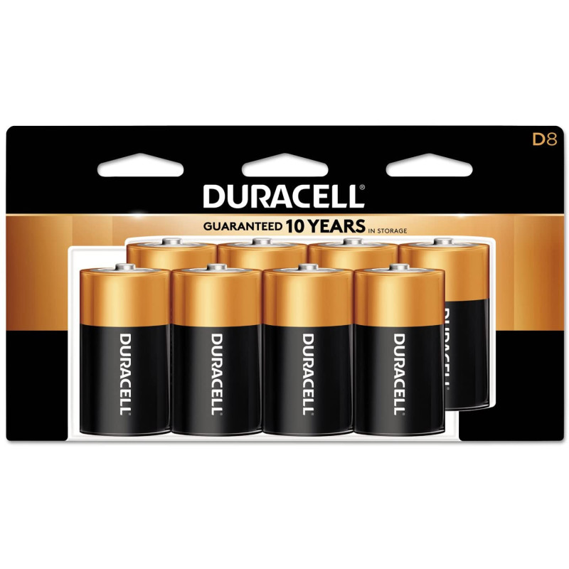 Duracell Batteries - D - 8 CT Duracell Batteries - D - 8 CT
