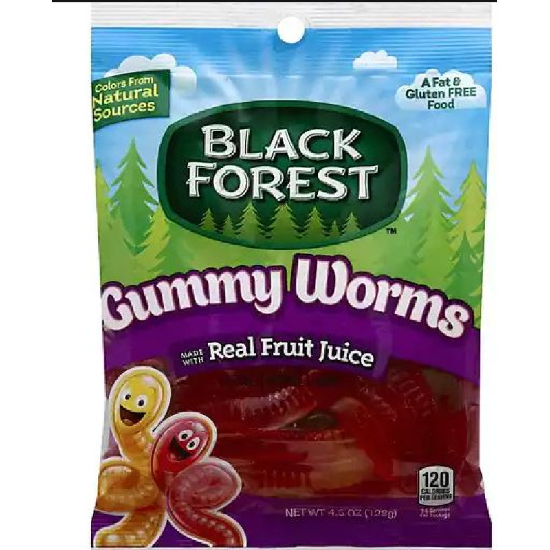 Black Forest Gummy Worms Black Forest Gummy Worms
