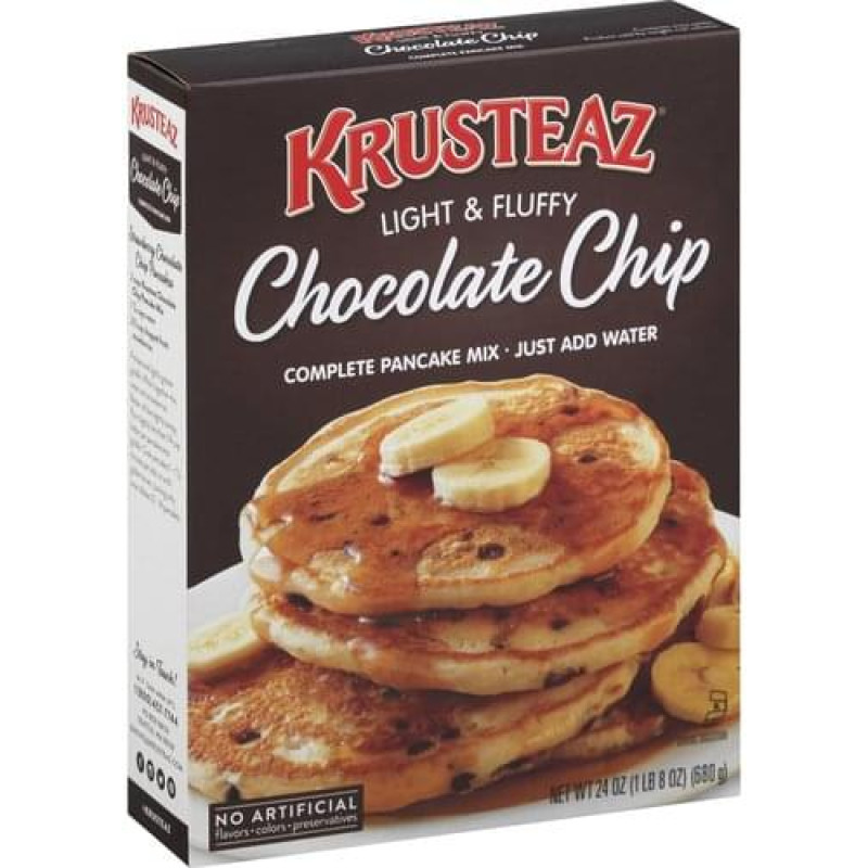 Krusteaz Pancake Mix - Complete Chocolate Chip Krusteaz Pancake Mix - Complete Chocolate Chip