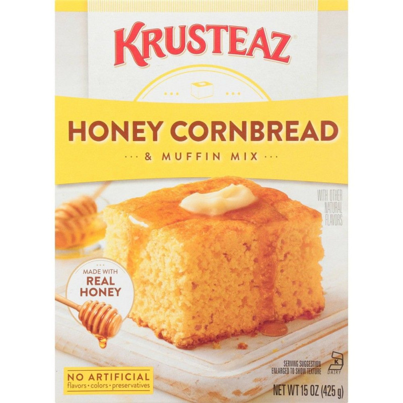 Krusteaz Cornbread & Muffin Mix - Honey Krusteaz Cornbread & Muffin Mix - Honey