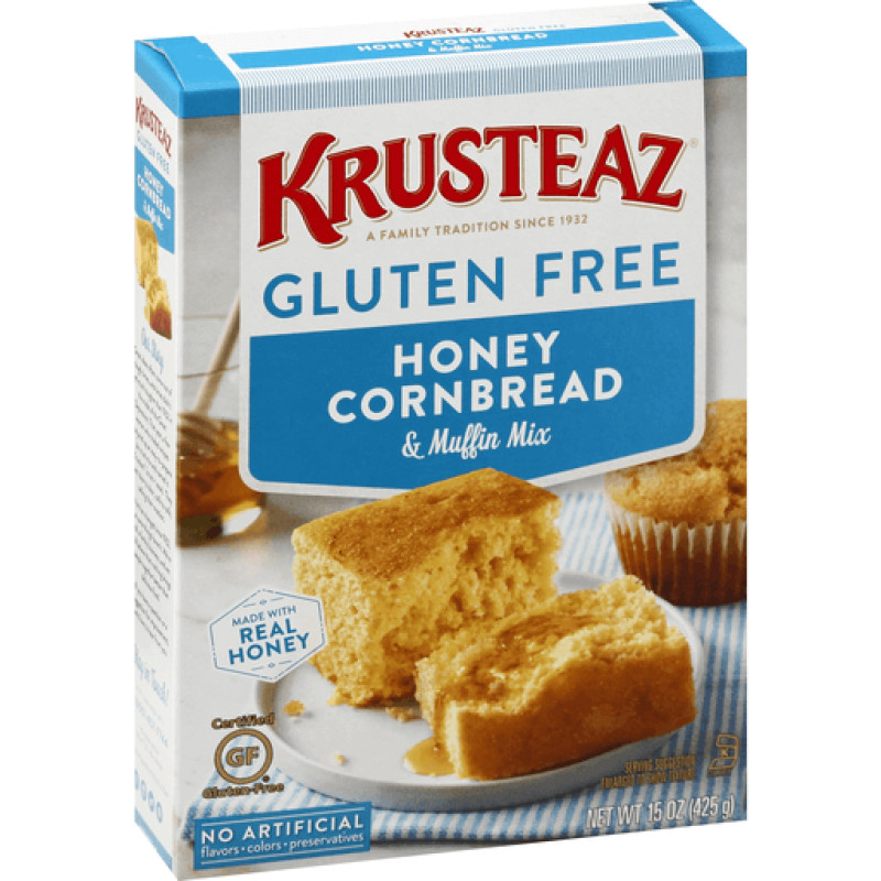 Krusteaz Bread & Muffin Mix Gluten Free Honey Cornbread Krusteaz Bread & Muffin Mix Gluten Free Honey Cornbread