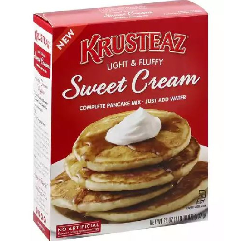 Krusteaz Light & Fluffy Sweat Cream Pancake Mix Krusteaz Light & Fluffy Sweat Cream Pancake Mix
