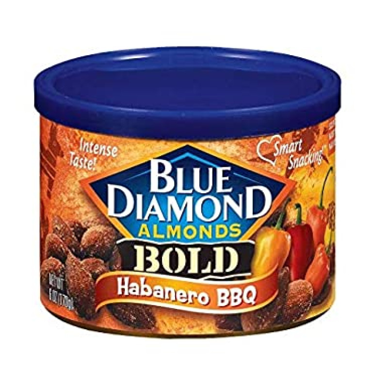 Blue Diamond Almonds Almonds - Bold Habanero BBQ Blue Diamond Almonds Almonds - Bold Habanero BBQ