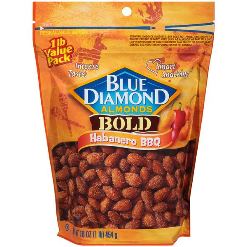 Blue Diamond Almonds Almonds - Habanero Blue Diamond Almonds Almonds - Habanero
