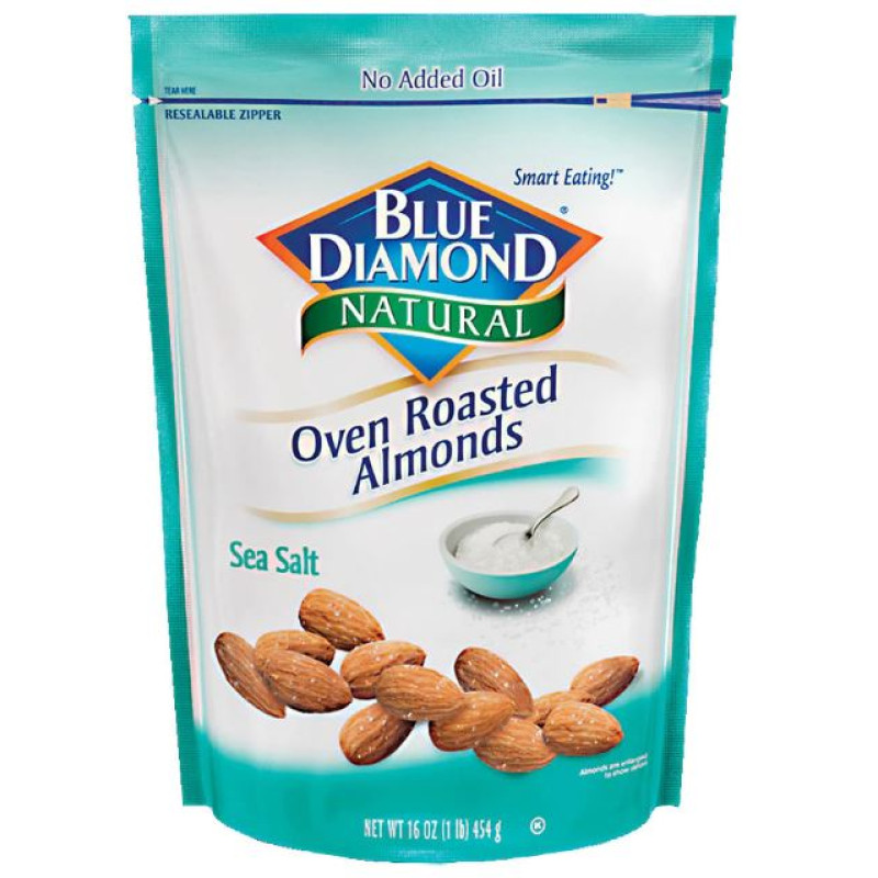 Blue Diamond Almonds Almonds - Oven Roasted Sea Salt Blue Diamond Almonds Almonds - Oven Roasted Sea Salt