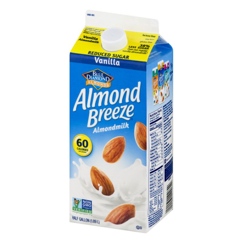Blue Diamond Almonds Reduced Sugar Vanilla Almond Milk