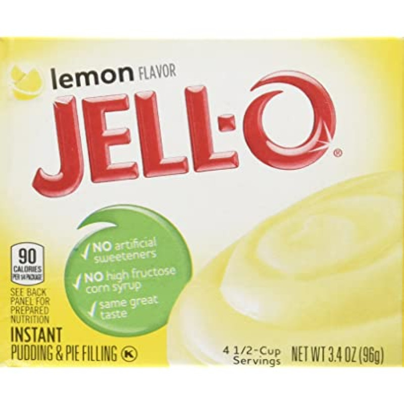 Jell-O Instant Lemon Pudding & Pie Filling Jell-O Instant Lemon Pudding & Pie Filling