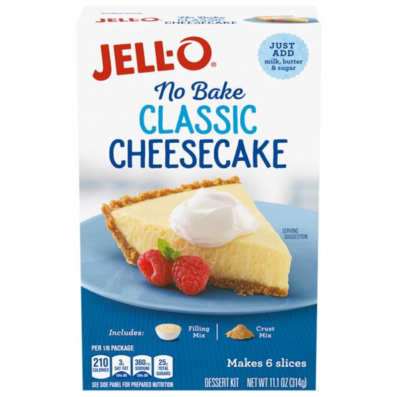 Jell-O No Bake Classic Cheesecake Dessert Kit Jell-O No Bake Classic Cheesecake Dessert Kit